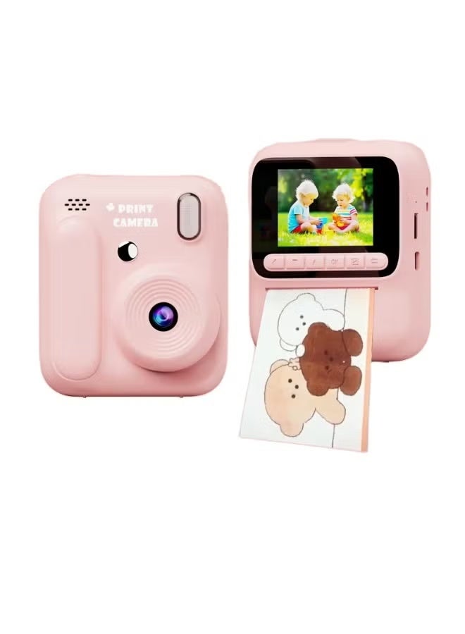 ELTRAZONE New Instant Printing Camera with 5 Colors | 1080p Photo & Video | 2.4-inch Screen | Built-in Games & Music | Portable Photo Printer for Kids | Gift for Children - Image 5